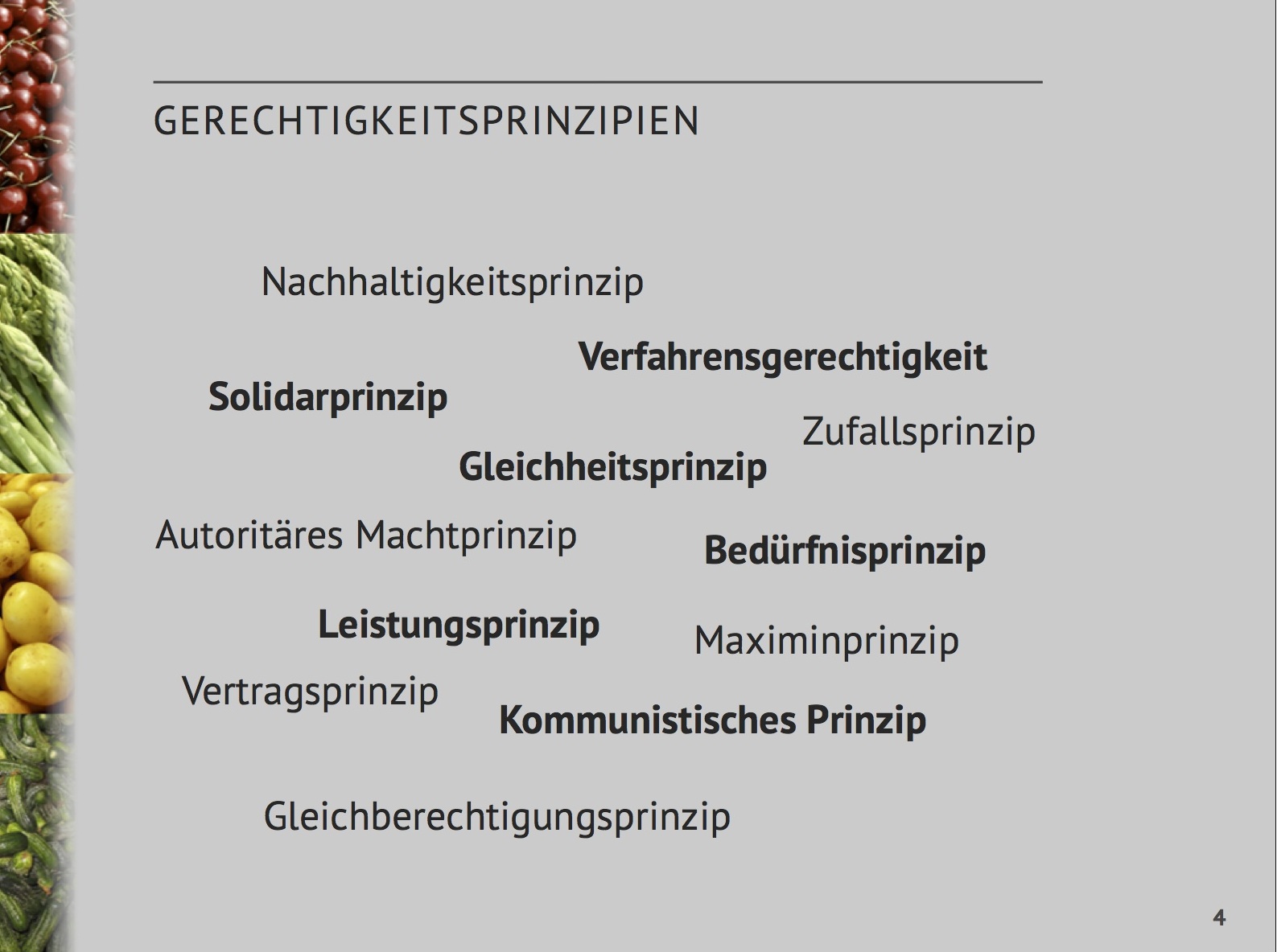 Gerechtnigkeitsprinzipien